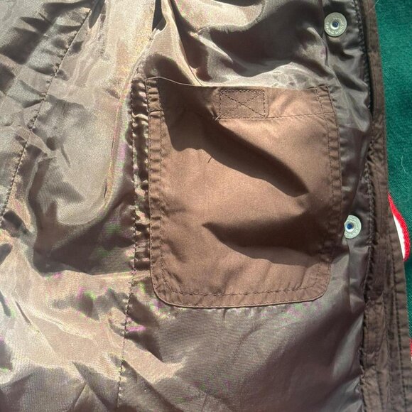 00s ERA GAP CHOCOLATE BROWN down puffer vest!! PERFECT for FALL - sleeveless! - Picture 5 of 8